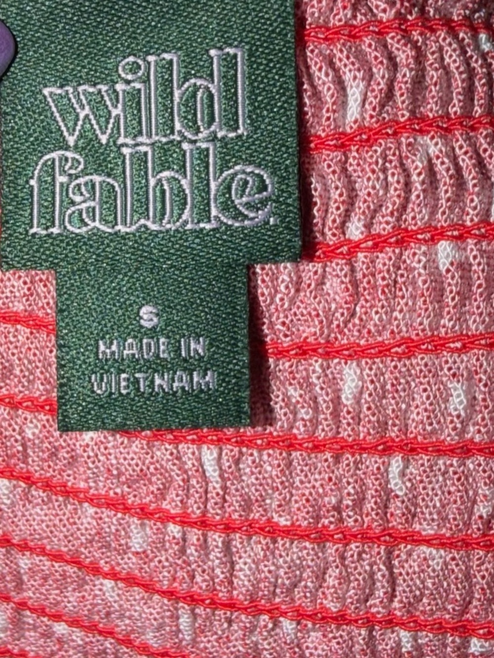 Wild Fable Red Polka Dot Cottagecore Mini Dress - Picture 4 of 5